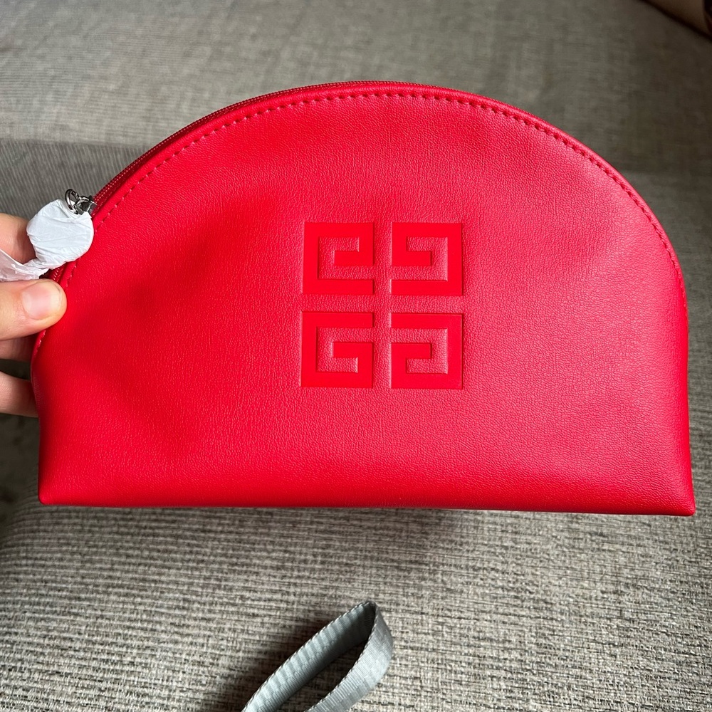Givenchy Scarlet Red Makeup Bag